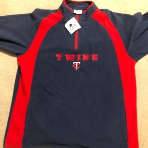 Vintage Lee Sport Minnesota Twins Quarter Zip